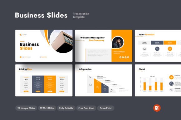Business Slide PowerPoint Template: Elevate Your Professional Presentations