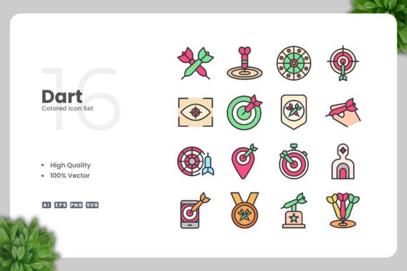 Dart Color Icons: A Modern Solution for Clean and Versatile Design