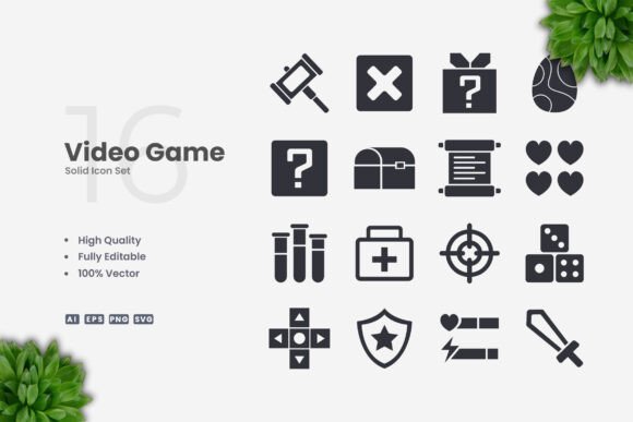 Understanding Video Game Solid Icons and Their Role in Modern Design